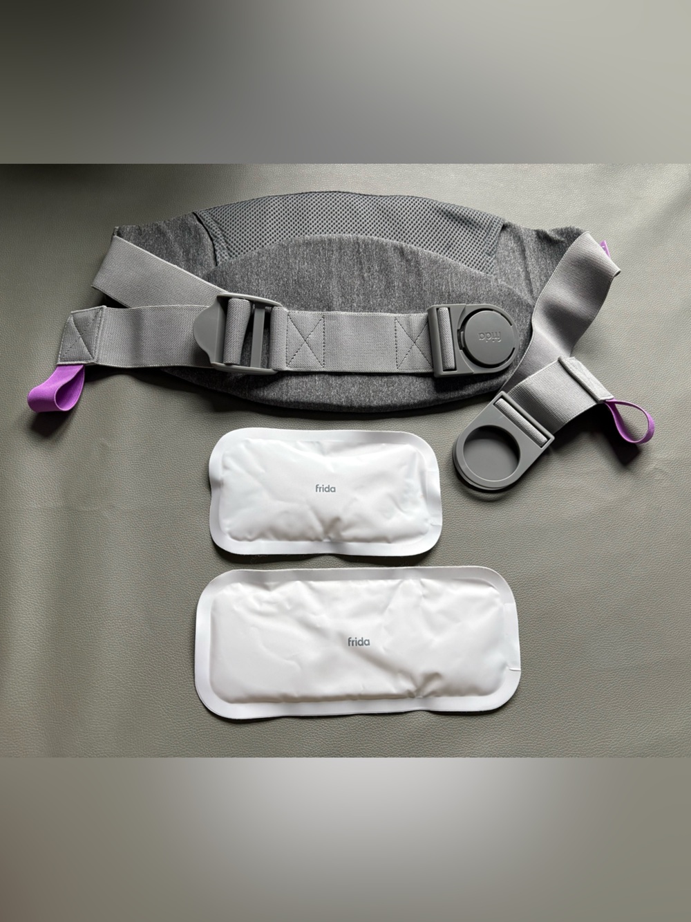 Frida Mom C'-Section Recovery Band in Gray with Hot & Cold Therapy
Comfort Fit